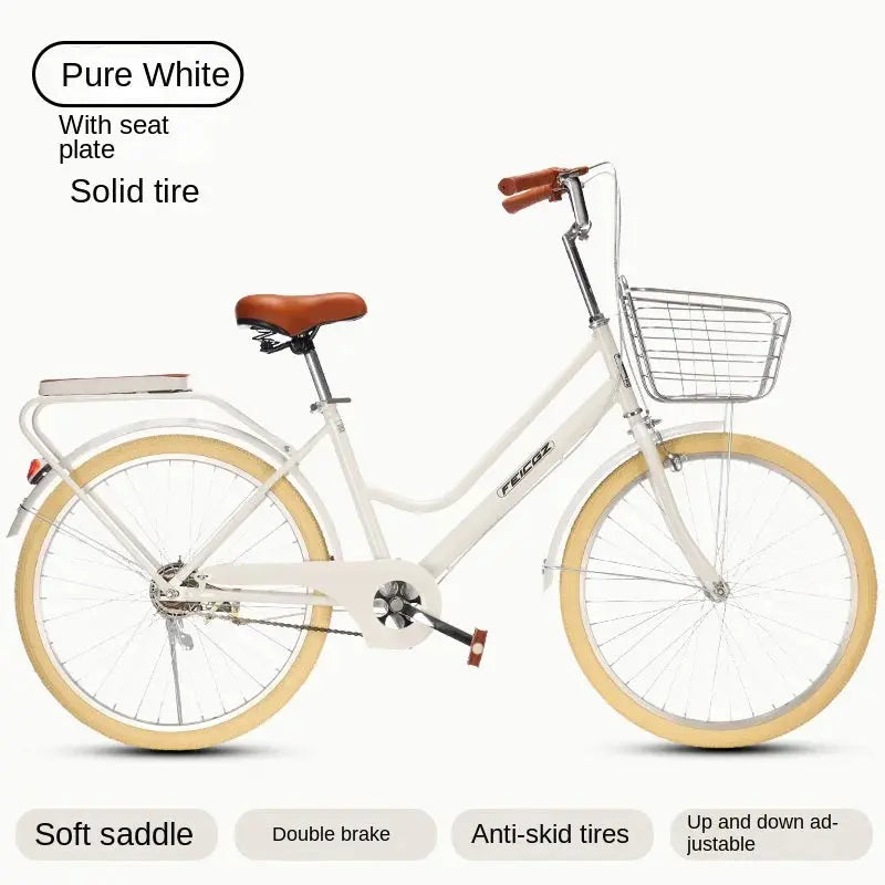 Cooya \ Vélo pour femmes, adulte simple, Vélo d’étudiant, Vélo vintage,vélo pour Filles / Femmes Nouveau, 24 « , 26 » à Prix Discount - Soldes-ShopOnline