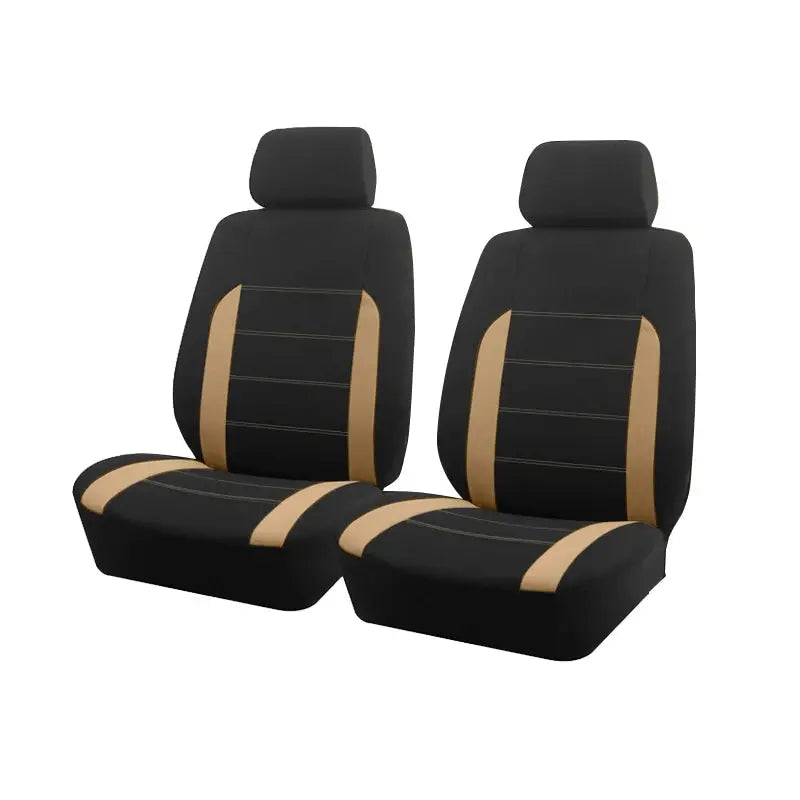 AUTO PLUS Housses de siège de voiture en tissu universel Adaptées à la plupart des voitures SUV Camion Van Accessoires de voiture Housses de siège intérieures Voiture - Soldes-ShopOnline
