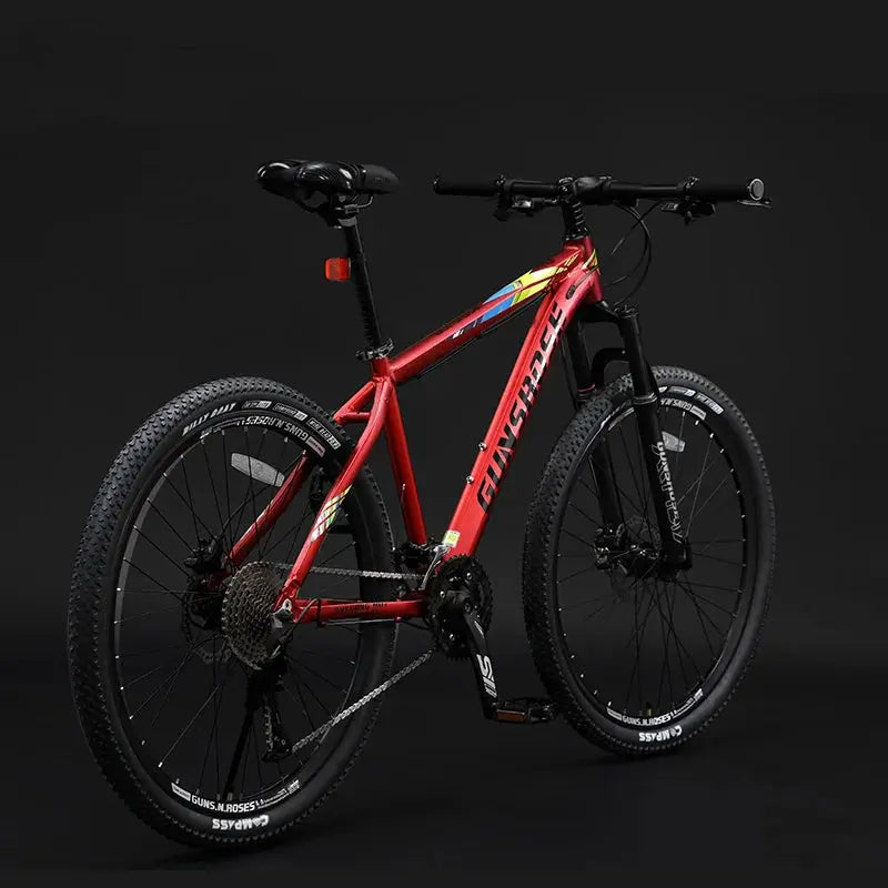 Vélo de montagne de 29 pouces Cadre en alliage d'aluminium Frein à disque hydraulique VTT Vélo de route Amortisseur 24/27/30 Vitesse 26 27,5 pouces adultes masculin - Soldes-ShopOnline