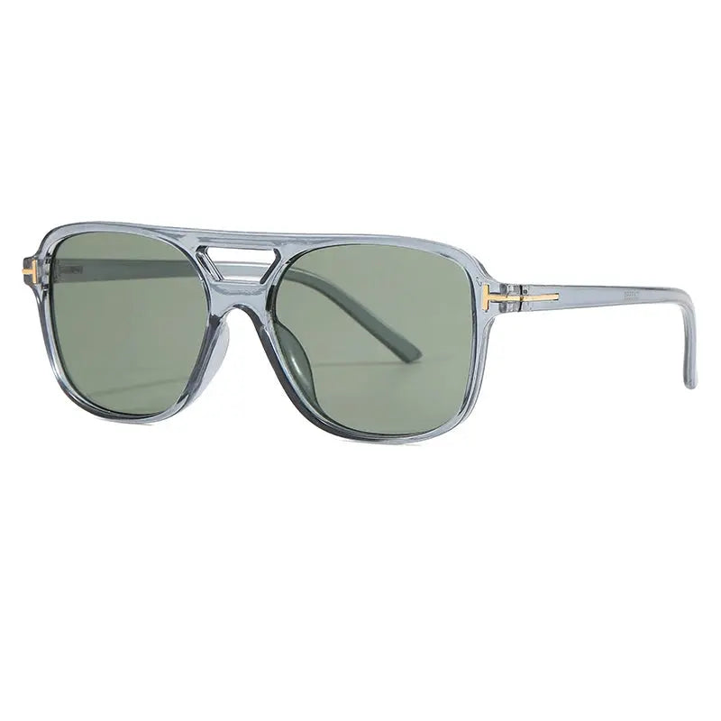 Cyclisme Nouvelle mode Pilote Lunettes de soleil Femmes Double pont Lunettes de soleil surdimensionnées Lunettes ovales Lunettes de soleil classiques Candy Color Design Lunettes à Prix Attractif - Soldes-ShopOnline