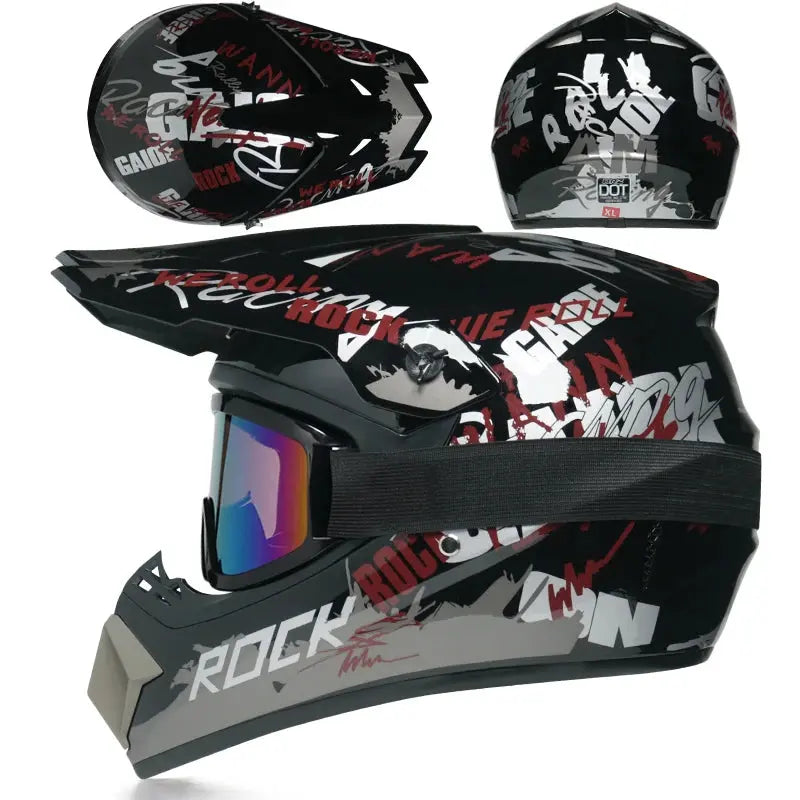 Casque de moto casque hors route pour enfants vélo descente AM DH casque croisé capacete motocross vtt atv Tout terrain casque mixte enfants - Soldes-ShopOnline