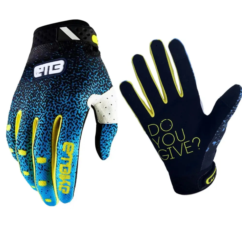 Gants de MotoCross ET VTT, sports de plein air de moto hors route, gants mx atv MTB DH, support d'écran tactile mixte - Soldes-ShopOnline