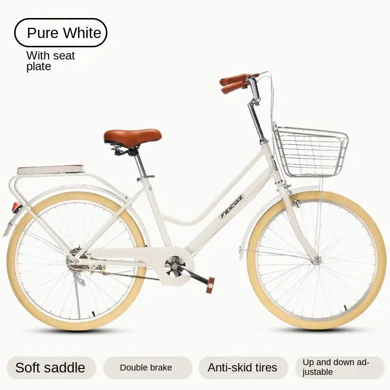 Cooya \ Vélo pour femmes, adulte simple, Vélo d’étudiant, Vélo vintage,vélo pour Filles / Femmes Nouveau, 24 « , 26 » à Prix Discount - Soldes-ShopOnline
