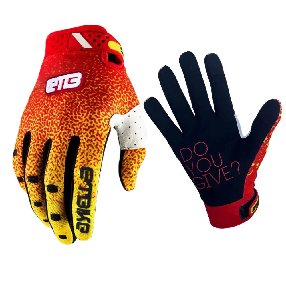Gants de MotoCross ET VTT, sports de plein air de moto hors route, gants mx atv MTB DH, support d'écran tactile mixte - Soldes-ShopOnline