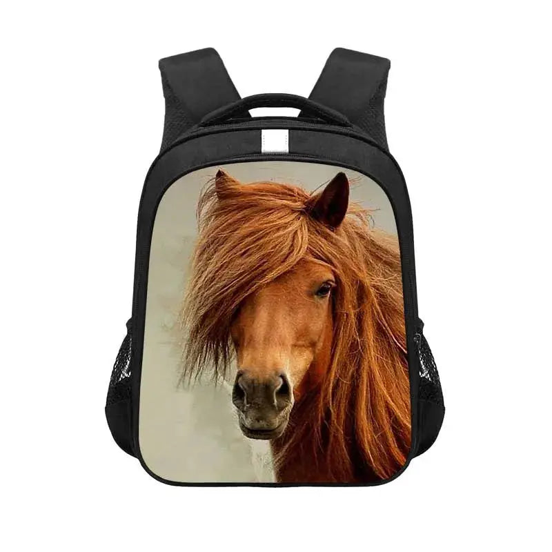 Sac à dos pour adolescents Enfants Cheval Sacs d’école Mignon Sac à dos Garçons Cadeau cartable école Filles Sacs à dos scolaires Enfants - Soldes-ShopOnline