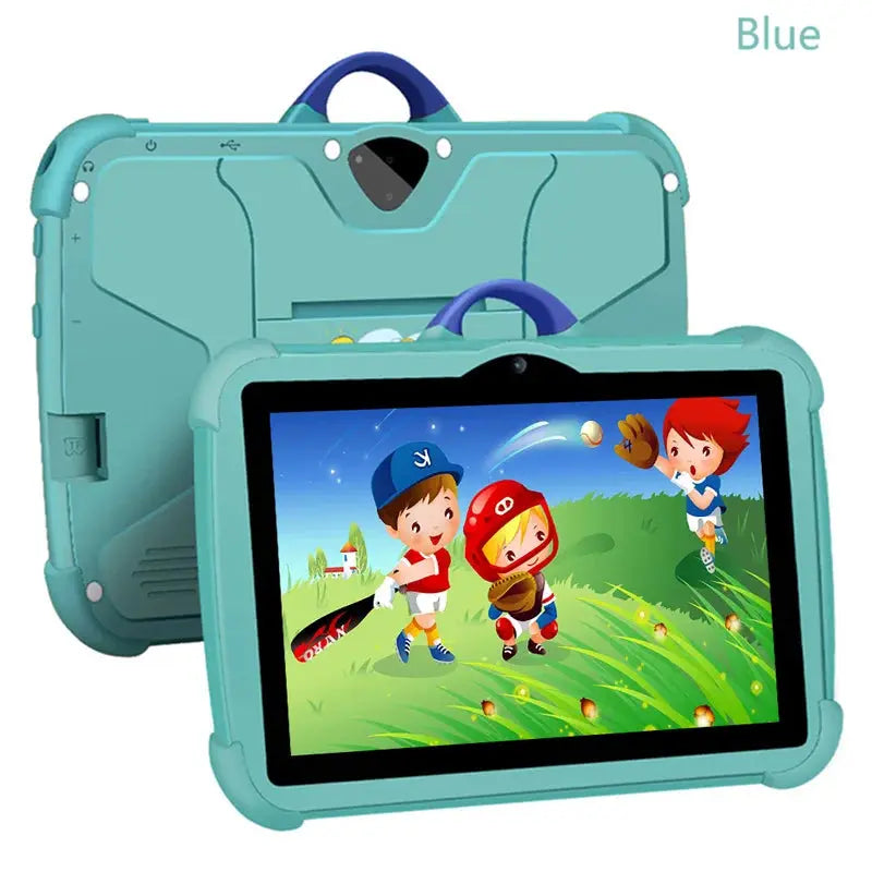 Nouveau modèle Tablette pour enfants 7 pouces Core 4 Go de RAM 64 Go de ROM Android Apprentissage Jeux éducatifs Tablettes Cadeaux pour enfants Filles / Garçons - Soldes-ShopOnline
