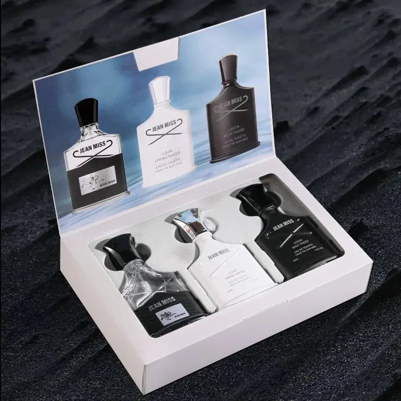 Ensemble de parfums sauvages pour hommes 30 ml x 3 Eau de Toilette Coffret cadeau pour hommes Parfum masculin à coulée longue pour un usage quotidien et les occasions spéciales coffret à offrir idée de cadeau pour hommes - Soldes-ShopOnline