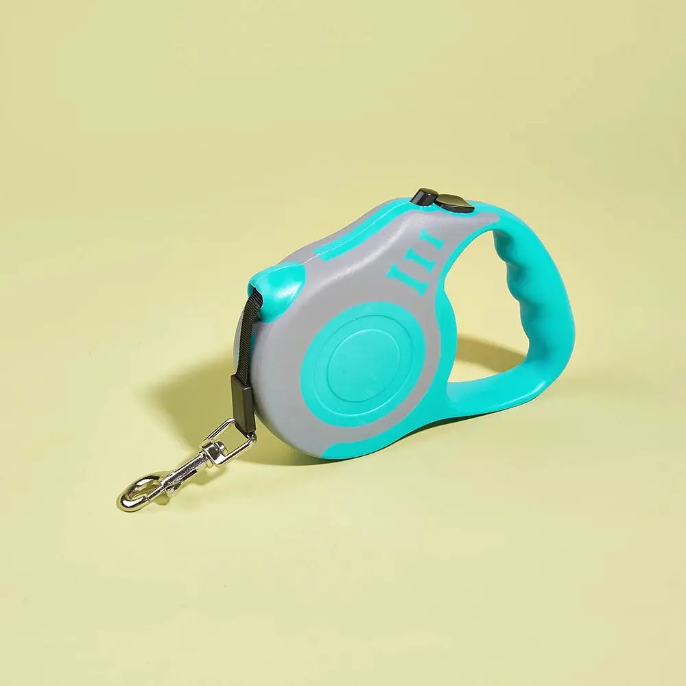 Laisse de chien pour petits chiens/ Chat Automatique Rétractable Durable Nylon Laisse Chiot Voyage en plein air Randonnée Randonnée Traction Corde 3M 5M - Soldes-ShopOnline
