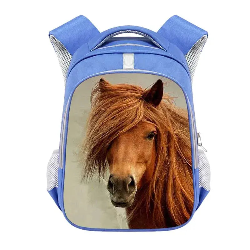 Sac à dos pour adolescents Enfants Cheval Sacs d’école Mignon Sac à dos Garçons Cadeau cartable école Filles Sacs à dos scolaires Enfants - Soldes-ShopOnline
