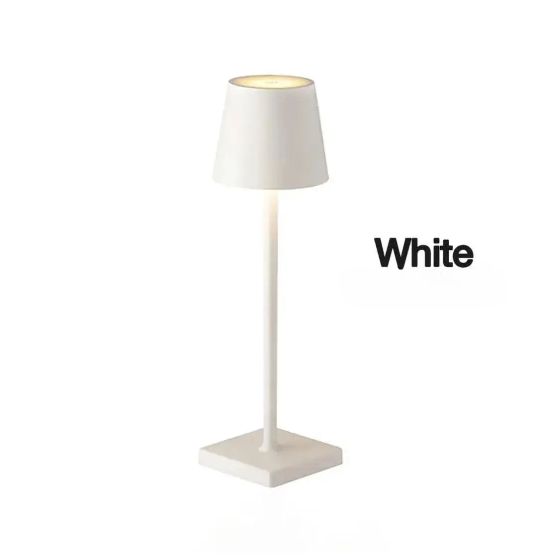 Lampe de table LED Touch Sensor Bureau Veilleuse Lampe de lecture sans fil rechargeable pour hôtel Bar Restaurant Chambre Décor Lumière Femme/Homme - Soldes-ShopOnline