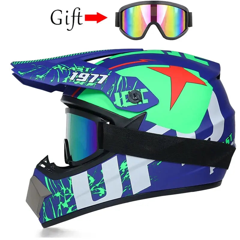 Casque de moto casque hors route pour enfants vélo descente AM DH casque croisé capacete motocross vtt atv Tout terrain casque mixte enfants - Soldes-ShopOnline
