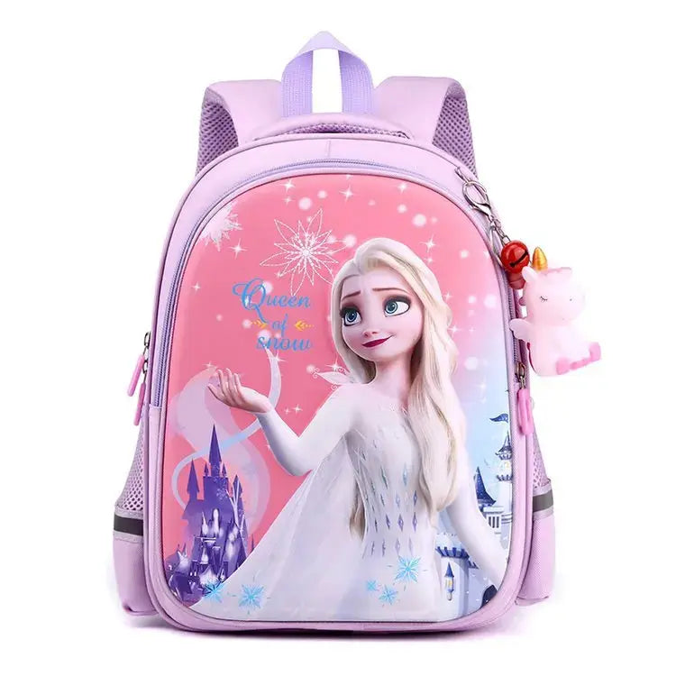 Sac à dos Disney Frozen pour les filles de 3 à 7 ans Mignon Cartoon Light Waterproof Queenofsnow La Reine des Neiges Sac à dos Cadeaux d'anniversaire Rentrer scolaire sac à dos La Reine des neiges pour Filles - Soldes-ShopOnline