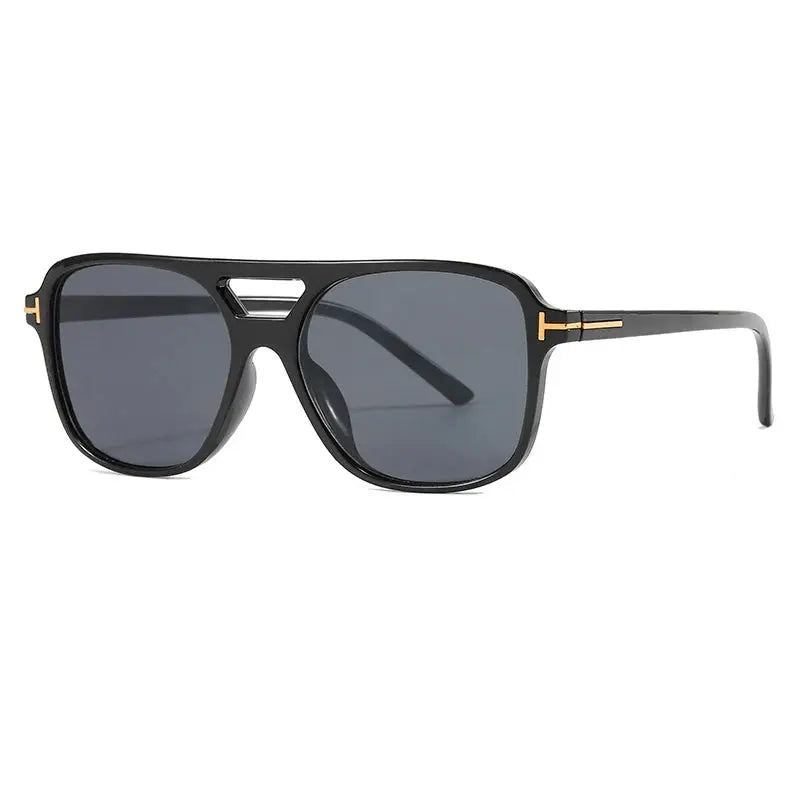 Cyclisme Nouvelle mode Pilote Lunettes de soleil Femmes Double pont Lunettes de soleil surdimensionnées Lunettes ovales Lunettes de soleil classiques Candy Color Design Lunettes à Prix Attractif - Soldes-ShopOnline
