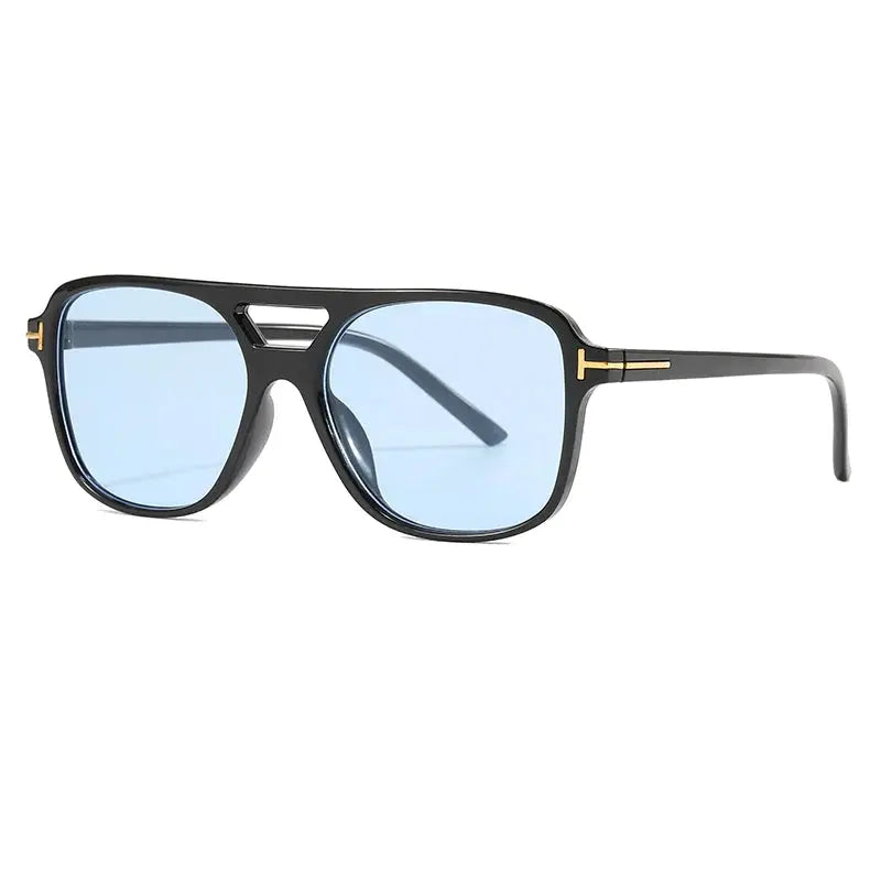Cyclisme Nouvelle mode Pilote Lunettes de soleil Femmes Double pont Lunettes de soleil surdimensionnées Lunettes ovales Lunettes de soleil classiques Candy Color Design Lunettes à Prix Attractif - Soldes-ShopOnline
