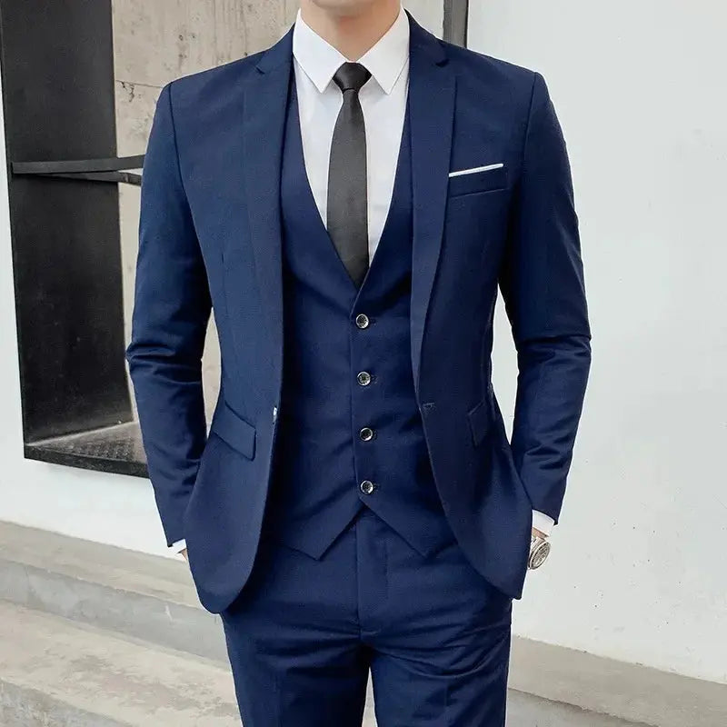 Costard Costume pour Homme 3 Piece mariage classe chic Business Professionnel homme Top Quality à Prix Discount - Soldes-ShopOnline