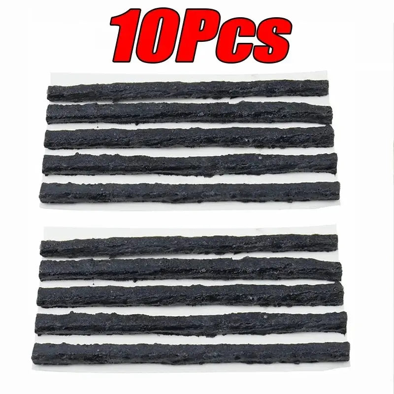 Kit de réparation de pneus sans chambre à air avec bouchons de bande de caoutchouc et outils d'insertion pour voiture moto camion crevé réparation d'urgence mèche pneus Voiture Camion Quad Moto Trottinette Kit de dépannage longue durée à Prix Discount - Soldes-ShopOnline