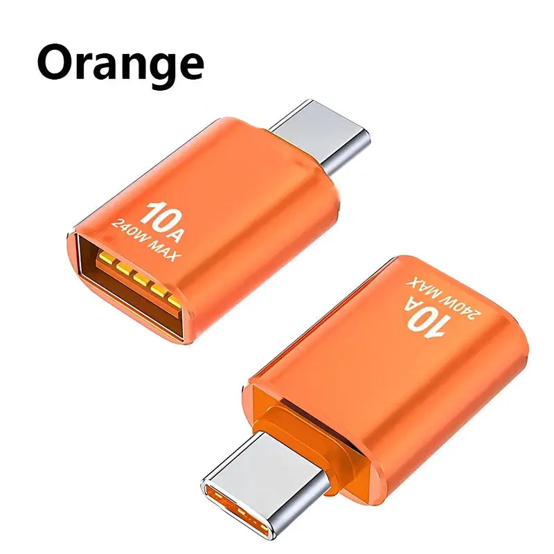 Adaptateur de type C vers USB 3.0 Charge en métal Lumière de lecture de fichier de transmission de données stable pour Iphone Macbook Xiaomi Samsung Connector Android Apple - Soldes-ShopOnline