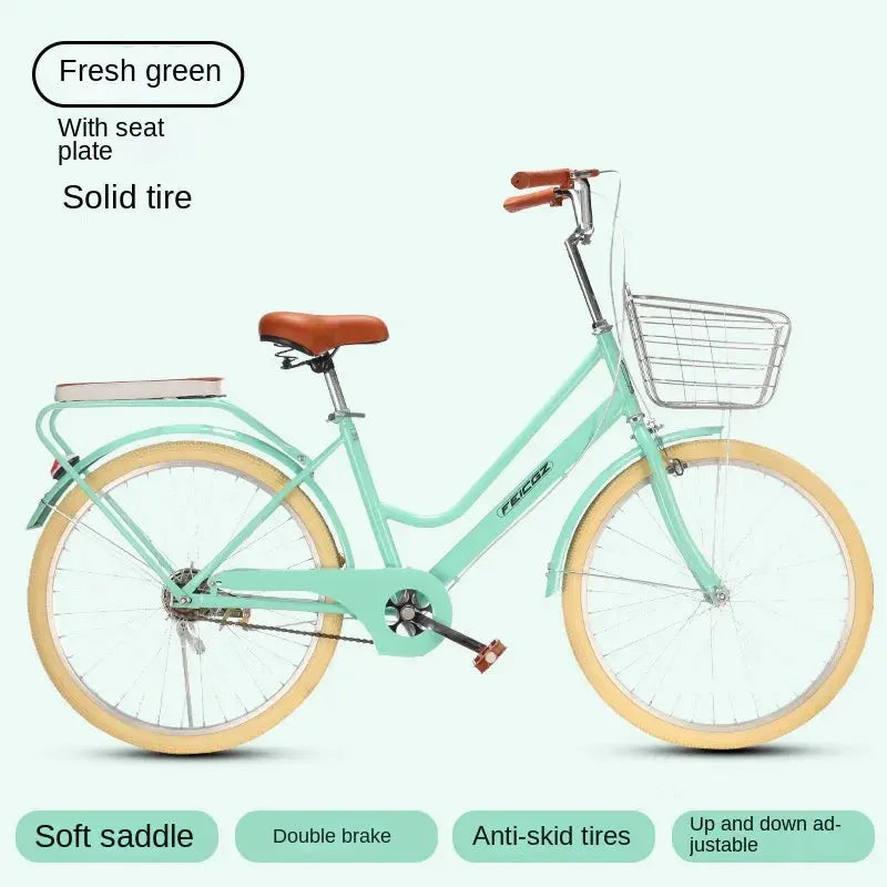 Cooya \ Vélo pour femmes, adulte simple, Vélo d’étudiant, Vélo vintage,vélo pour Filles / Femmes Nouveau, 24 « , 26 » à Prix Discount - Soldes-ShopOnline