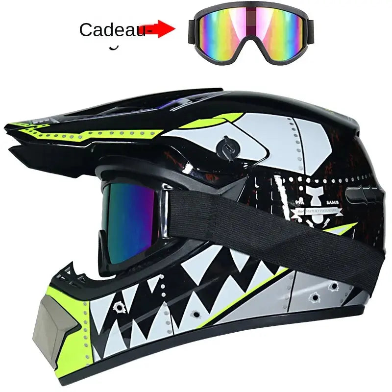 Casque de moto casque hors route pour enfants vélo descente AM DH casque croisé capacete motocross vtt atv Tout terrain casque mixte enfants - Soldes-ShopOnline