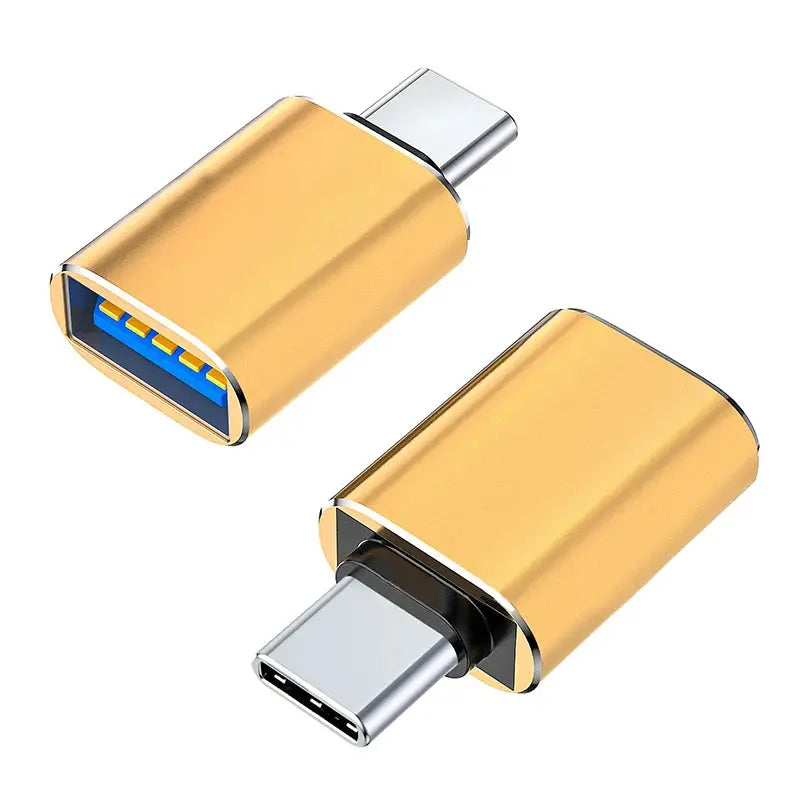 Adaptateur de type C vers USB 3.0 Charge en métal Lumière de lecture de fichier de transmission de données stable pour Iphone Macbook Xiaomi Samsung Connector Android Apple - Soldes-ShopOnline