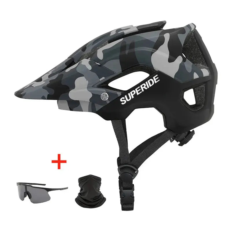 SUPERIDE Casque de vélo Sports Anti-impact pour Montagne vtt Bike Helmet Hommes Femmes vélos casque top quality à Prix Discount - Soldes-ShopOnline