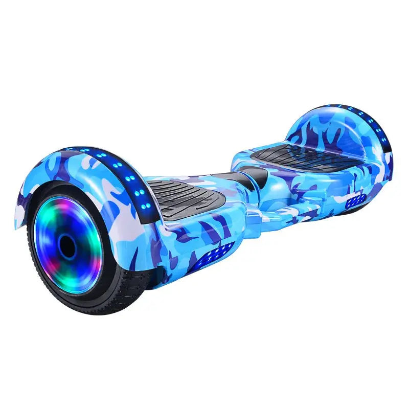 Hoverboard auto-équilibrant de 7 pouces avec Bluetooth et lumières colorées Scooter auto-équilibrant pour enfants - Soldes-ShopOnline