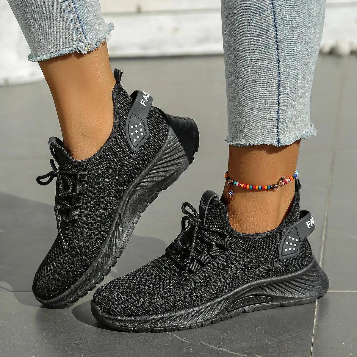 women shoes casual sneaker fall 2025 new fashion leisure sports single shoes wholesale cross-border factory trend fly weaving Soldes-ShopOnline