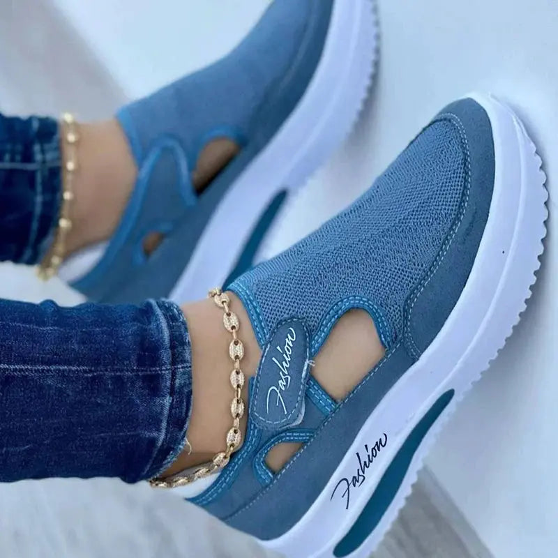 Red Sneakers Women Shoes Woman Tennis Shoes Canvas Shoe Female Casual Shoes Ladies Sport Shoes Platform Sneaker Hollow Out Shoes Soldes-ShopOnline