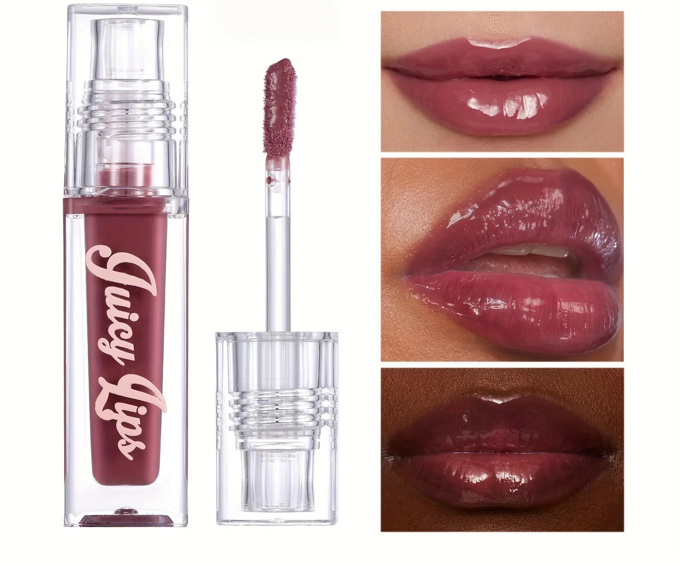 Huile à Lèvres Cristal Hydratante - Gloss Repulpant Teinté Soldes-ShopOnline