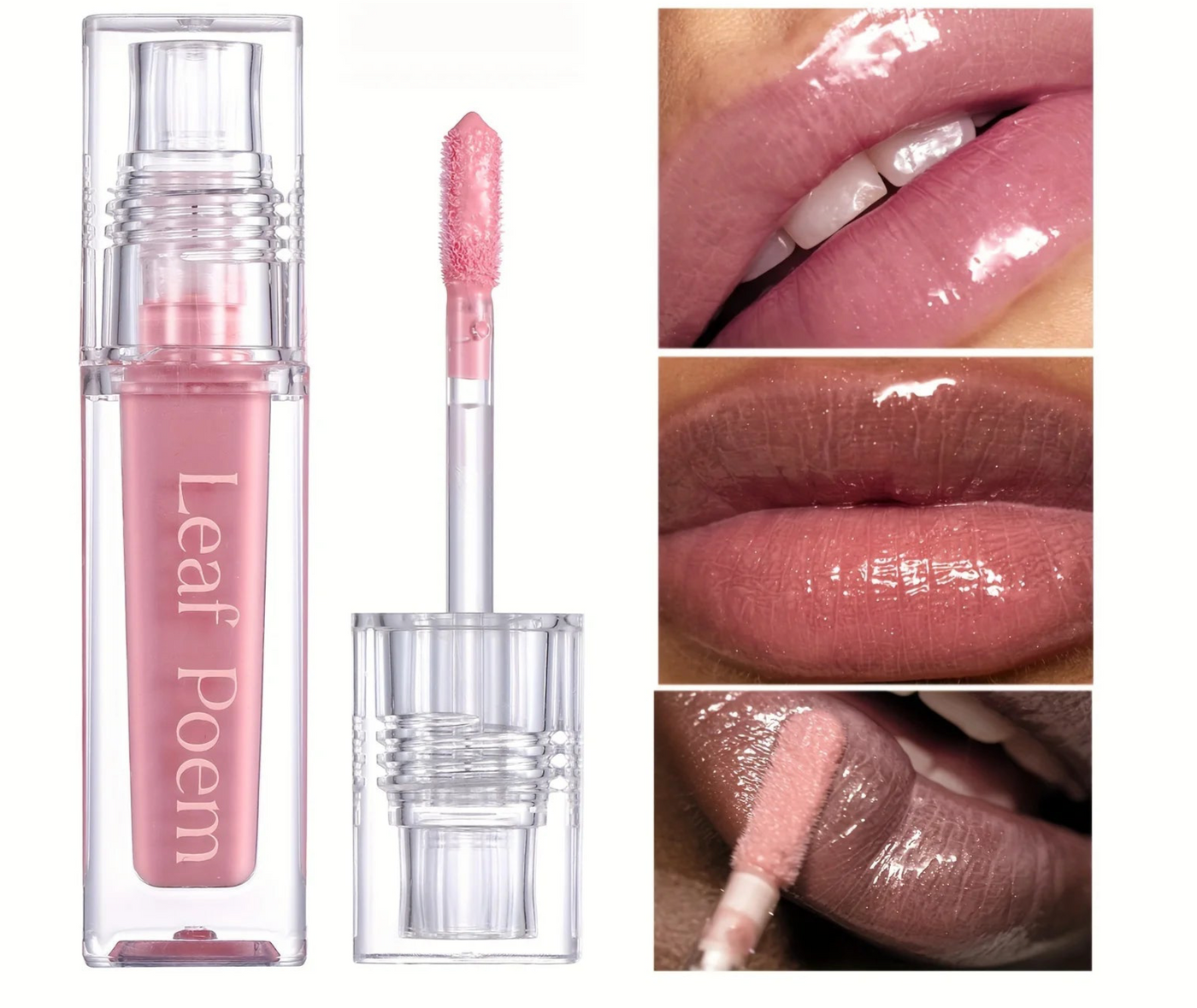Huile à Lèvres Cristal Hydratante - Gloss Repulpant Teinté Soldes-ShopOnline