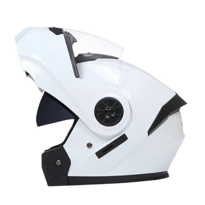 Flip Motorcycle Helmet Modular Dual Lens Helmet Fashion Latest Moto Interior Visor Safety Voyage Racing Men Women DOT Approved Soldes-ShopOnline