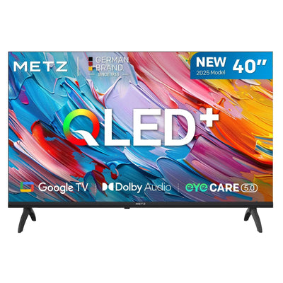 Metz Mqf7000Z Smart Hd Qled Google Tv |   Eyecare 3.0, Hdr10, Dolby Audio, Bluetooth Remote, Borderless Frame, Black Soldes-ShopOnline
