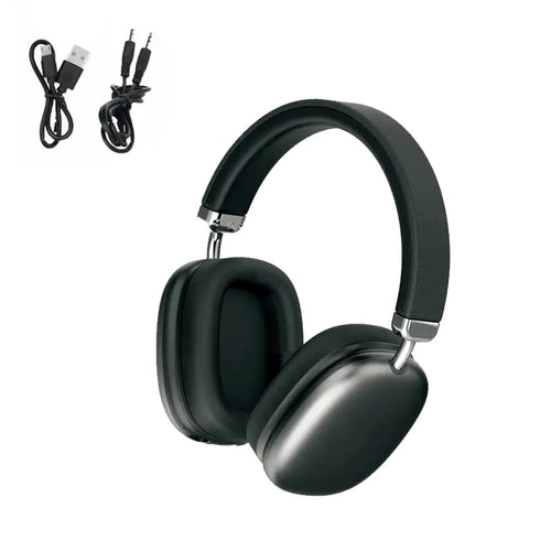 Casque Audio Bluetooth 5.0 Over-Ear – 40H d'Autonomie | Son HiFi Stéréo | Micro Intégré | Mode Filaire/Bluetooth | Pliable Soldes-ShopOnline
