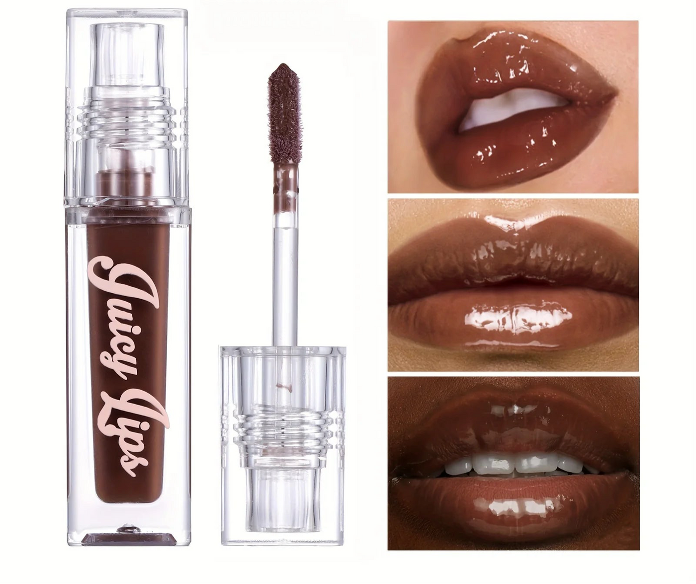 Huile à Lèvres Cristal Hydratante - Gloss Repulpant Teinté Soldes-ShopOnline