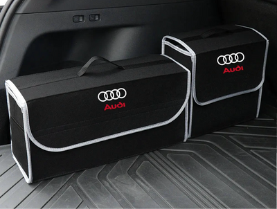 Car Trunk Organizer Storage Box Stowing Tidying Container Bag For Audi Sline A4 B7 B8 B9 A3 8P 8V 8L A5 A6 C6 C5 C7 A1 Q2 Q3 Soldes-ShopOnline