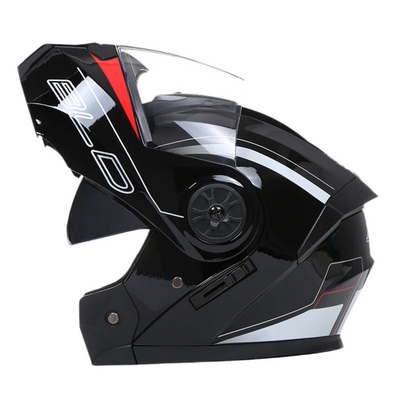Flip Motorcycle Helmet Modular Dual Lens Helmet Fashion Latest Moto Interior Visor Safety Voyage Racing Men Women DOT Approved Soldes-ShopOnline