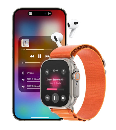 Montre Connectée Ultra X Pro MAX 2025 - Écran AMOLED 49mm, Charge Sans Fil Watch Apple / Android GPS and Connect Car Soldes-ShopOnline