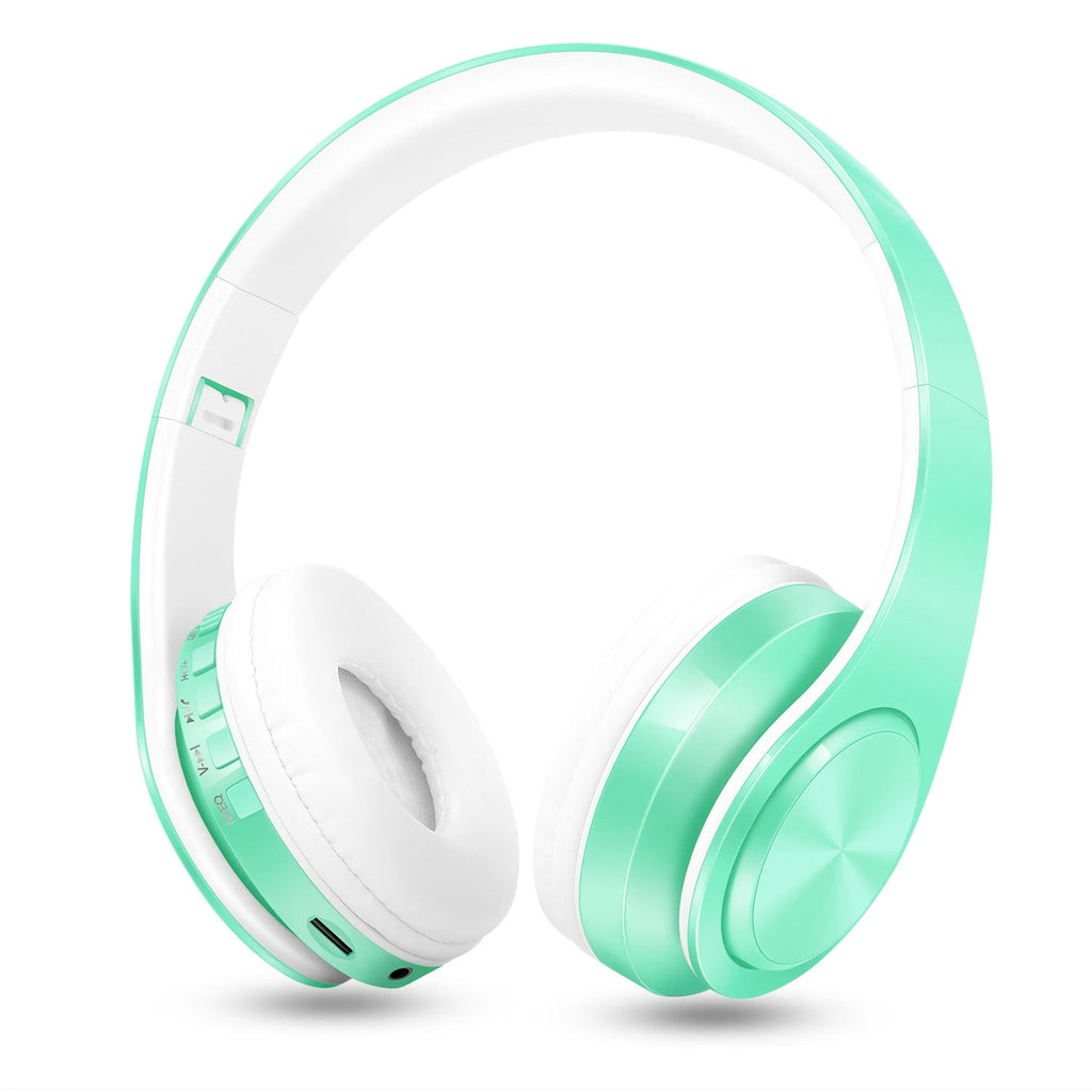 Casque Bluetooth Macaron Pliable Rat Tail – 20h, Micro, Carte TF, Bluetooth 5.0 Soldes-ShopOnline