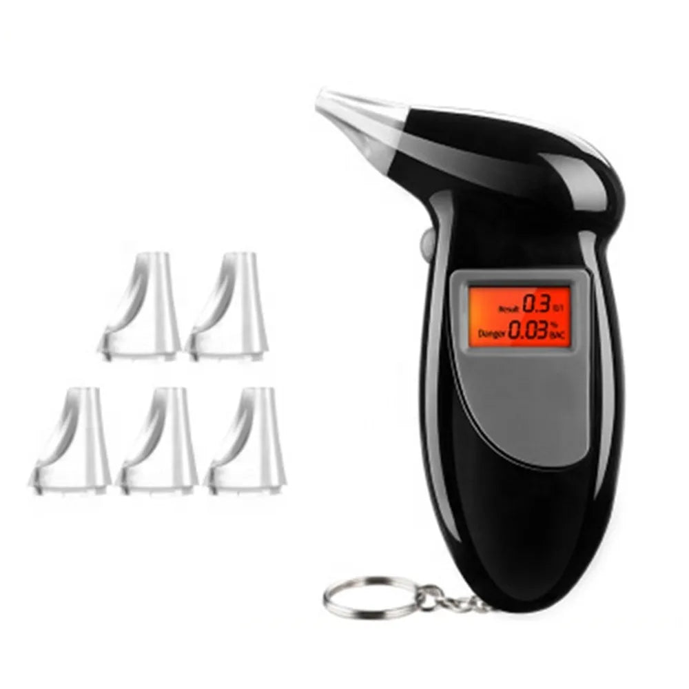 kebidu Backlight Digital Alcohol Tester Breath Tester Breathalyzer Analyzer LCD Detector Backlight Digital Handheld Dropshipping Soldes-ShopOnline