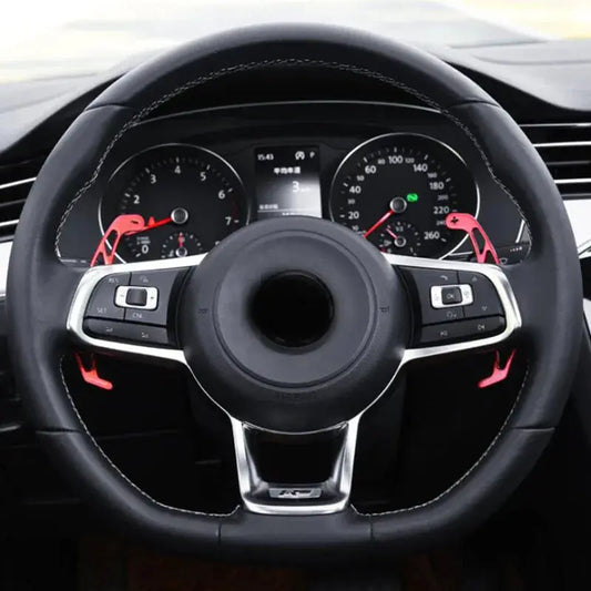 Accessoire Passe de rapport boîte auto /Palettes aux volants universelle pour volant de voiture adaptable sur VW GOLF GTI /R /GTD /GTE /MK7 /7 POLO GTI /Scirocco /Tiguan Rline /PASSAT /T-ROC à Prix Discount - Soldes-ShopOnline
