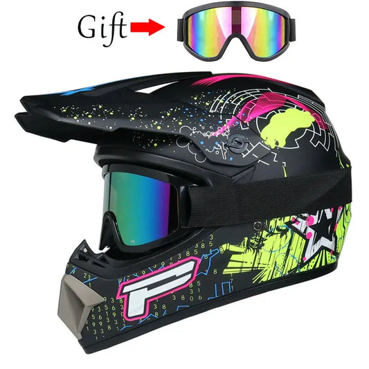 Casque de moto casque hors route pour enfants vélo descente AM DH casque croisé capacete motocross vtt atv Tout terrain casque mixte enfants - Soldes-ShopOnline