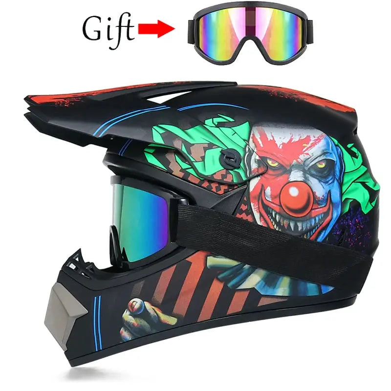 Casque de moto casque hors route pour enfants vélo descente AM DH casque croisé capacete motocross vtt atv Tout terrain casque mixte enfants - Soldes-ShopOnline