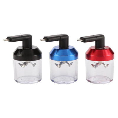 Broyeur Électrique USB Portable - Moulin Herbes Multifonction Aluminium Soldes-ShopOnline