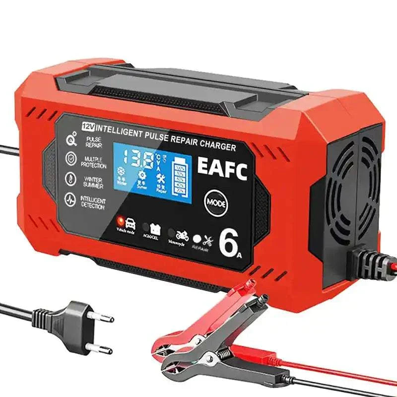 Chargeur Mainteneur de Batterie 6V/12V – 1.5A | Auto, Moto, Camping-Car, Bateau Soldes-ShopOnline