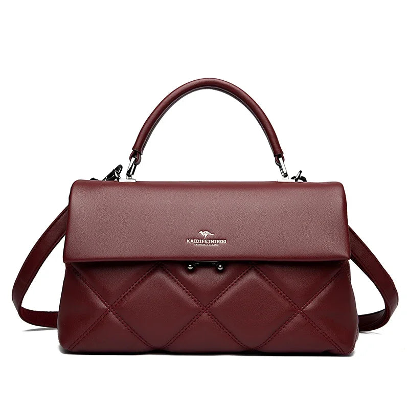 Sac à Main Femme YaLePuck – Style Coréen Tendance, Cuir PU Souple, Bandoulière & Épaule 👜 Soldes-ShopOnline