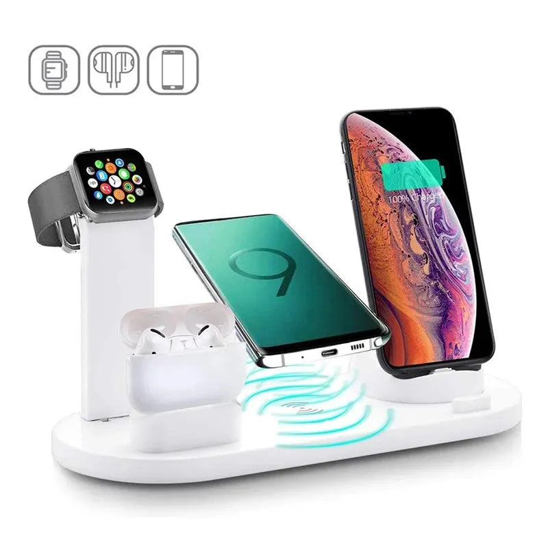 Station de Charge Sans Fil 7-en-1 Opansten – iPhone, Apple Watch & AirPods Soldes-ShopOnline
