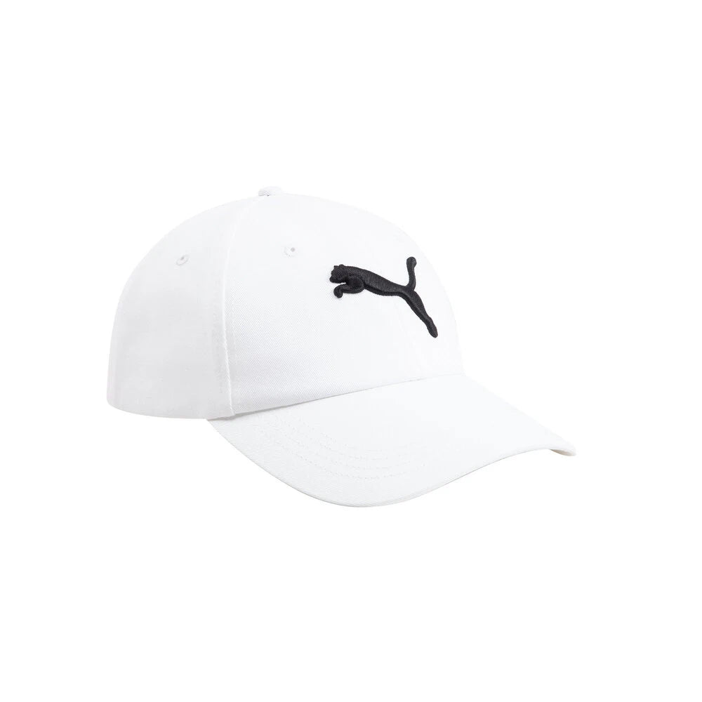 Puma 2025 Adult ESS PUMA Cat Logo BB Cap AF - Puma White Sports Hat 02620402 Soldes-ShopOnline