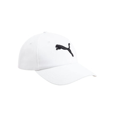 Puma 2025 Adult ESS PUMA Cat Logo BB Cap AF - Puma White Sports Hat 02620402 Soldes-ShopOnline