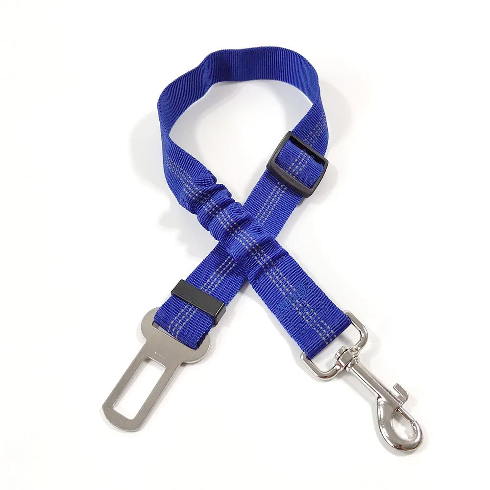 Ceinture de Sécurité Chien Voiture – Réfléchissante, Réglable & Anti-Choc | Nylon Bungee Premium Soldes-ShopOnline