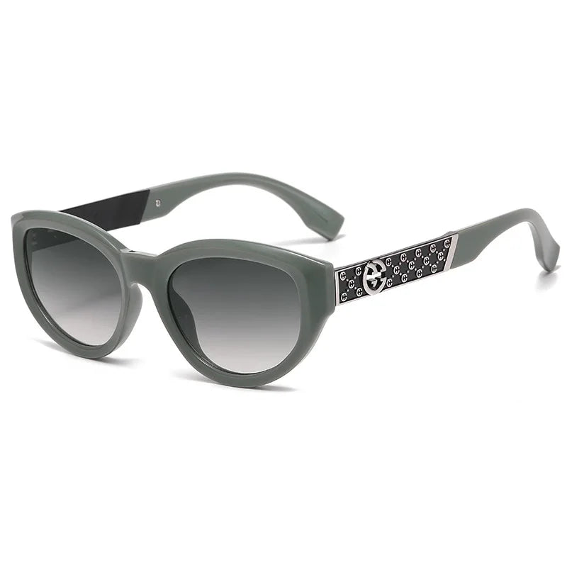 Lunettes de Soleil Cat Eye JQZSAG – UV400, Retro Tendance, Street Style, Unisexe Soldes-ShopOnline